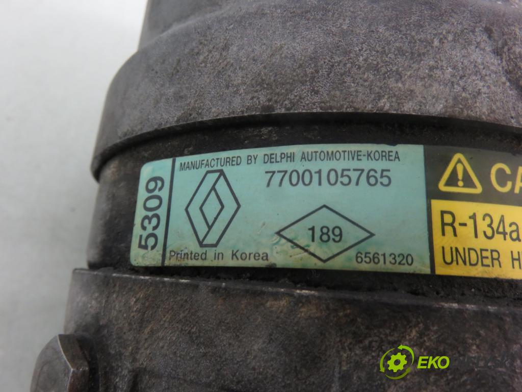 RENAULT SCENIC I (JA0/1_) MINIVAN 2000 75,00 1.9 dCi 102 - F9Q 732 1870,00 KOMPRESOR: klimatizace 7700105765 ; 1135309 (Kompresor klimatizace)