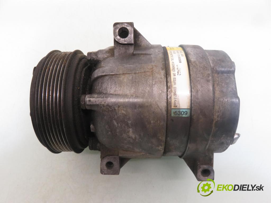 RENAULT SCENIC I (JA0/1_) MINIVAN 2000 75,00 1.9 dCi 102 - F9Q 732 1870,00 KOMPRESOR: klimatizace 7700105765 ; 1135309 (Kompresor klimatizace)