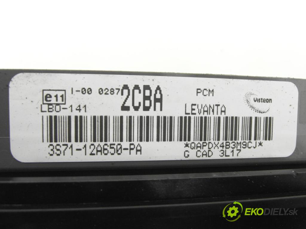FORD MONDEO III (B5Y) SEDAN 2001 107,00 2.0 16V - CJBB 1999,00 řídící jednotka motora 3S7112A650PA