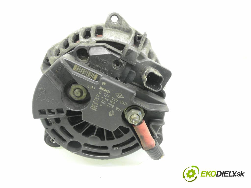 RENAULT LAGUNA II (BG0/1_) LIFTBACK 2004 79,00 1.9 dCi 107 - F9Q 754 1870,00 Alternátor 0124525047 ; 8200229907 (Alternátor)