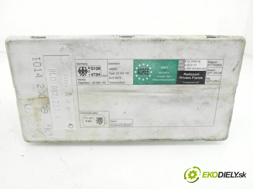 AUDI A3 (8L1) HB 1996 66,00 1.9 TDI - AGR 1896,00 pumpa zámku centrálneho 8L0862257K