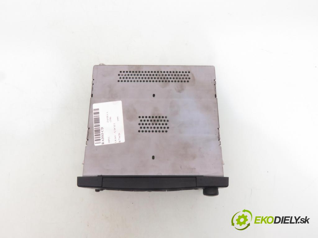 OPEL ZAFIRA A Nadwozie Wielkopojemne (MPV) (T98)  MINIVAN 1999 85,00 1.8 16V 116 - X 18 XE1 1796,00 RADIO CD 09136107 ; CRD500E
