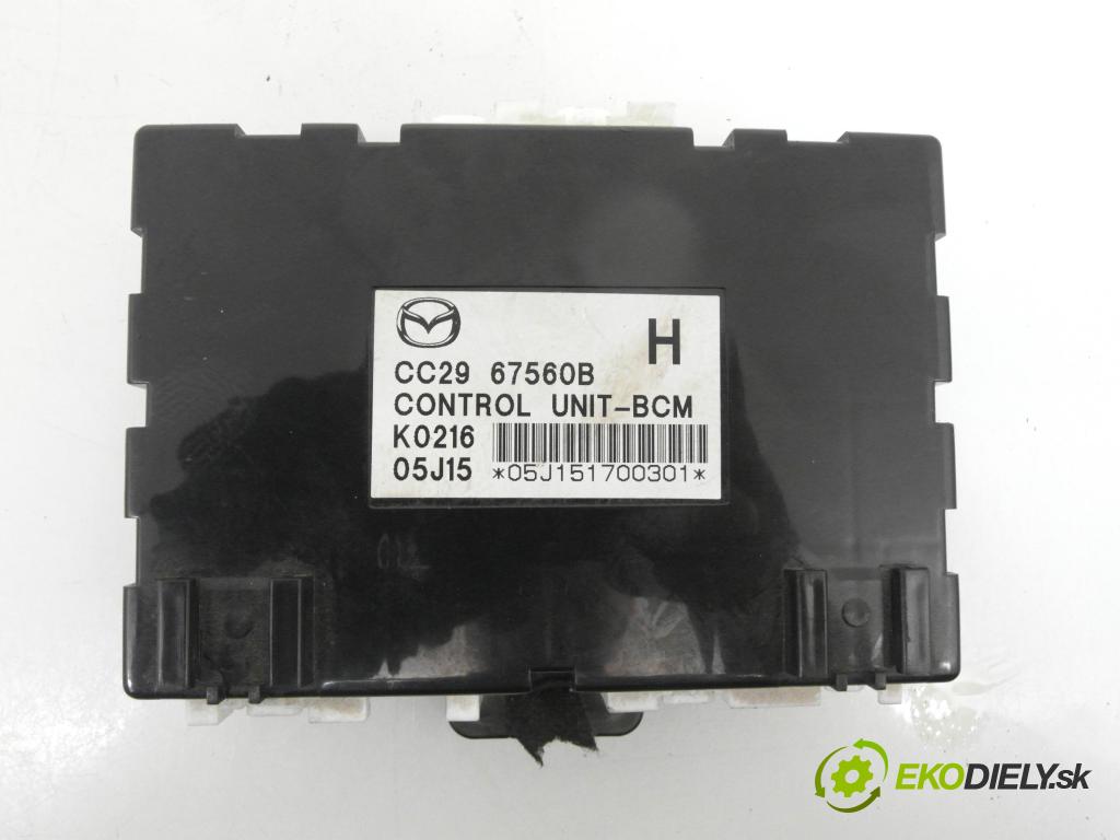 MAZDA 5 (CR19) MINIVAN 2005 81,00 2.0 MZR-CD 110 - RF7J 1998,00 MODUL komfortu CC2967560B