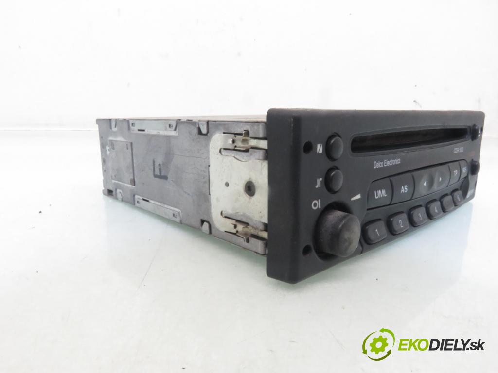 OPEL ZAFIRA A Nadwozie Wielkopojemne (MPV) (T98) MINIVAN 2000 60,00 2.0 DI - X 20 DTL 1995,00 RADIO CD 90566821 ; CDR500D