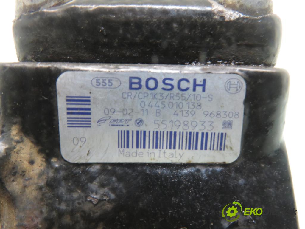 OPEL CORSA D (S07) HB 2008 55,00 1.3 CDTI - Z 13 DTJ 1248,00 pumpa vysokého TLAK: 0445010138 ; 55198933