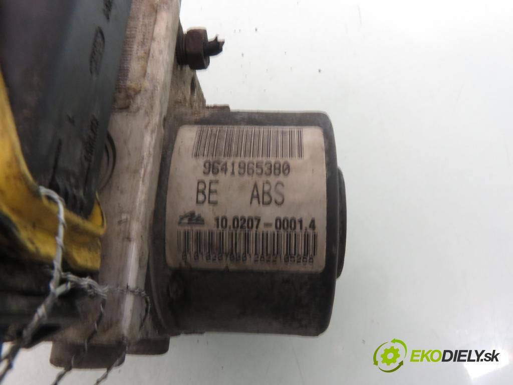CITROEN C3 I (FC_) HB 2002 54,00 1.4 i - KFV (TU3JP) 1360,00 Pumpa ABS 5WK84106 ; 9641965380 (Pumpa ABS)