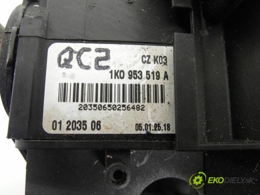 SEAT ALTEA (5P1) MINIVAN 2005 77,00 1.9 TDI PD 105 - BXE 1896,00 PAKA/ŘAZENÍ/SADA: 1K0953549G ; 1K0953512A ; 1K0953519A