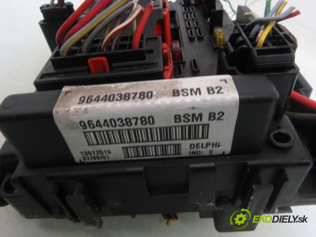 PEUGEOT 206 liftback (2A/C) HB 2001 440,00 1.1 i - HFX (TU1JP) 1124,00 MODUL BSM 9644038780