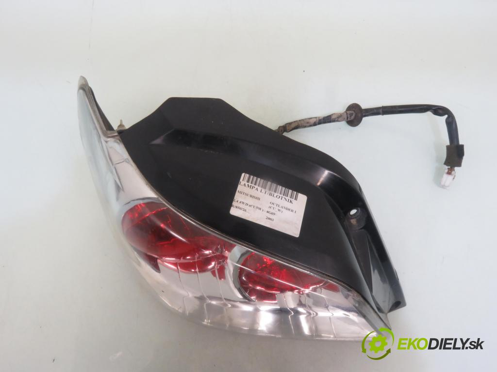 MITSUBISHI OUTLANDER I (CU_W) SUV 2003 118,00 2.4 4WD 160 (CU5W) - 4G69 2378,00 Svetlo ľavé zadné