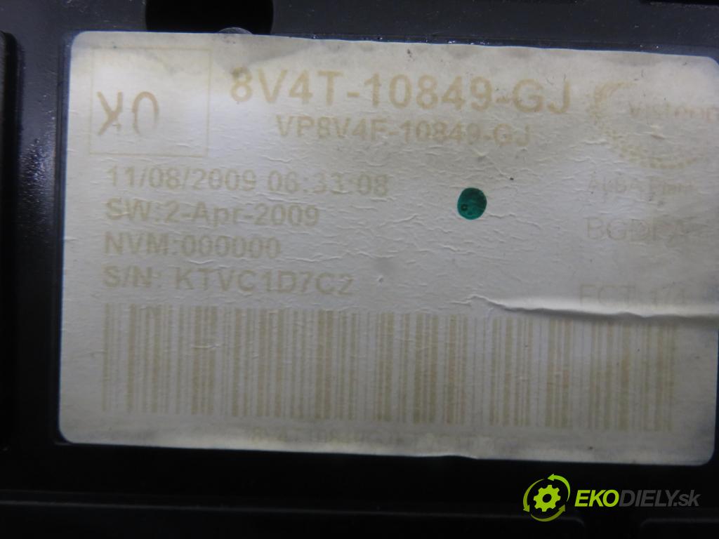 FORD FOCUS C-MAX (DM2) MINIVAN 2004 80,00 1.6 TDCi 109 - G8DA 1560,00 prístrojovka elektrický 8V4T10849GJ ; VP8V4F10849GJ