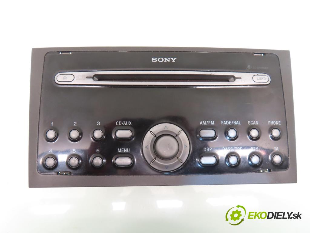 FORD MONDEO III (B5Y) SEDAN 2004 96,00 2.0 TDCi - FMBA 1998,00 RADIO CD 5S7T18C815CG ; CD132