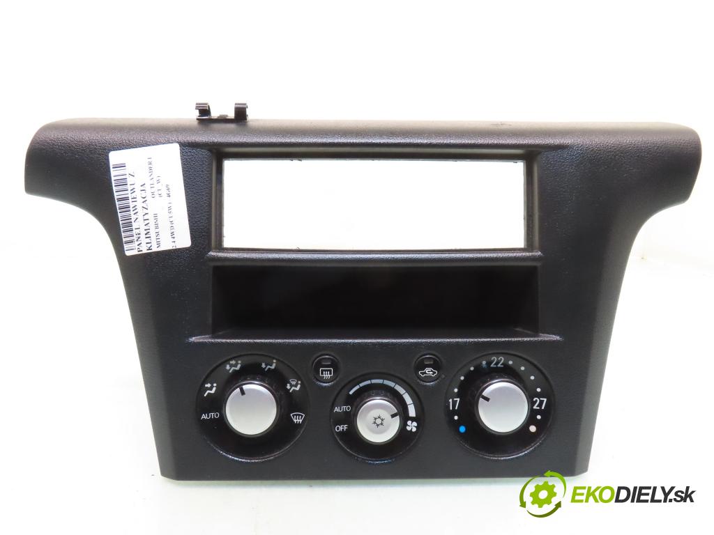 MITSUBISHI OUTLANDER I (CU_W) SUV 2003 118,00 2.4 4WD (CU5W) - 4G69 2378,00 Panel kúrenia KLIMATIZACE: MR979972HA ; MR979987