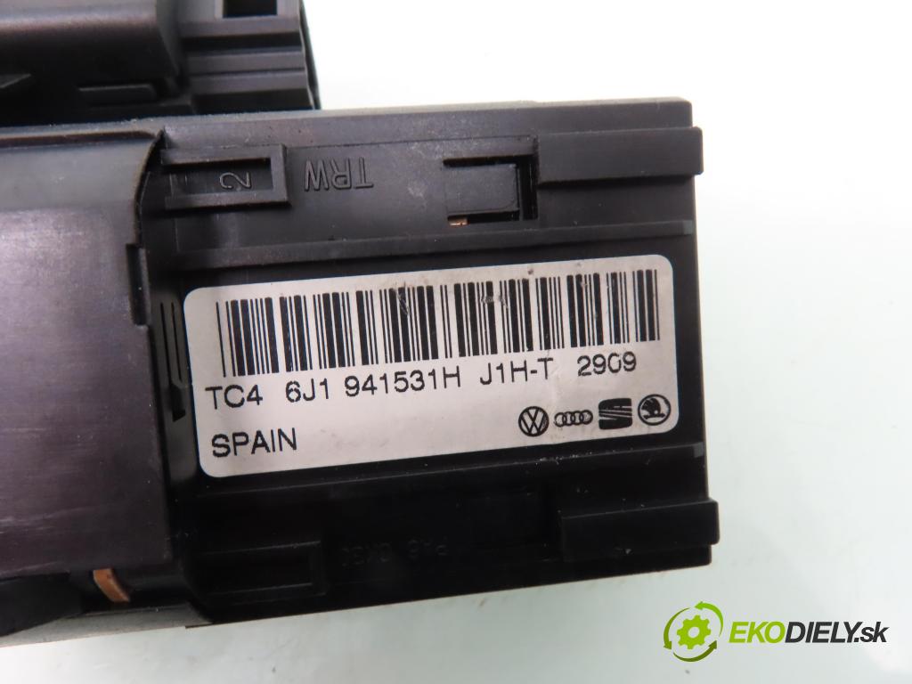 SEAT IBIZA IV (6J5, 6P1) HB 2009 51,00 1.2 - CGPA 1198,00 prepínač svetlá 6J1941531H ; 6J0919094