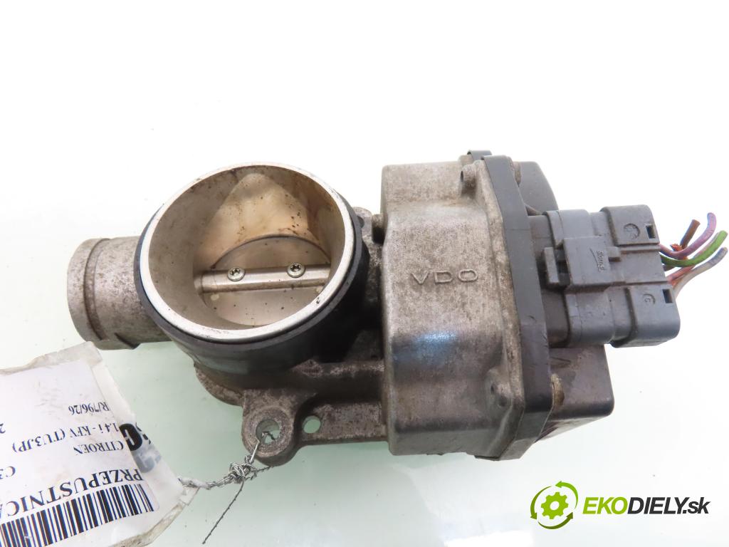 CITROEN C3 I (FC_) HB 2004 54,00 1.4 i - KFV (TU3JP) 1360,00 Škrtiaca klapka 9640796280 ; 408239821001 (Škrtiaca klapka)