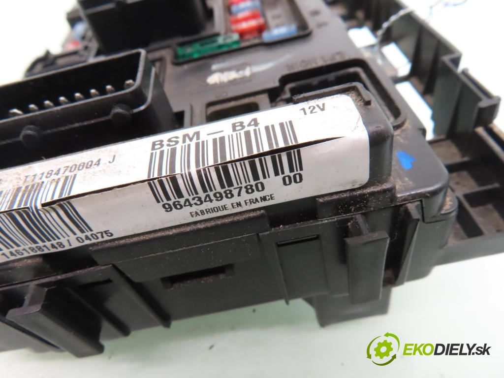 CITROEN C3 I (FC_) HB 2004 54,00 1.4 i - KFV (TU3JP) 1360,00 MODUL BSM T118470004J ; 964349878000