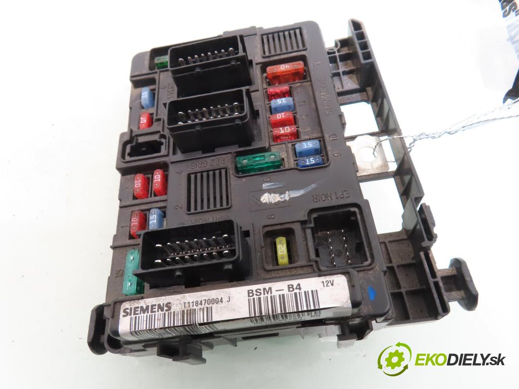 CITROEN C3 I (FC_) HB 2004 54,00 1.4 i - KFV (TU3JP) 1360,00 MODUL BSM T118470004J ; 964349878000