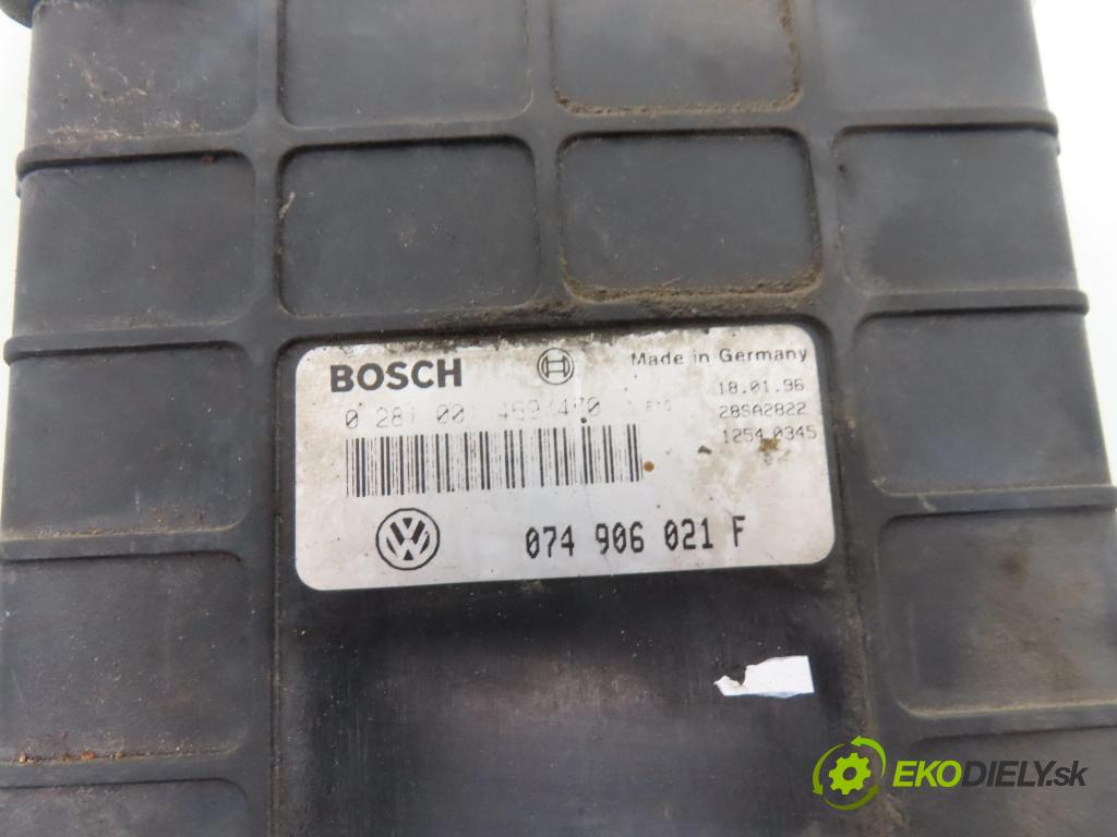 VW TRANSPORTER IV Skrzynia (70XA) FURGON 1998 65,00 2.5 TDI - AYY 2461,00 Riadiaca jednotka Motor 074906021F ; 0281001469
