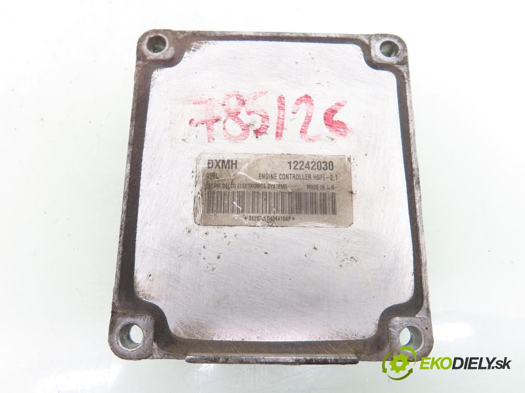 OPEL ASTRA G liftback (T98) HB 2004 66,00 1.4 16V - X 14 XE 1389,00 Riadiaca jednotka Motor 12242030