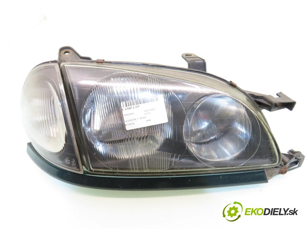 TOYOTA AVENSIS (_T22_) LIFTBACK 1998 81,00 1.6 (AT220_) 110 - 4A-FE 1587,00 světlo PP
