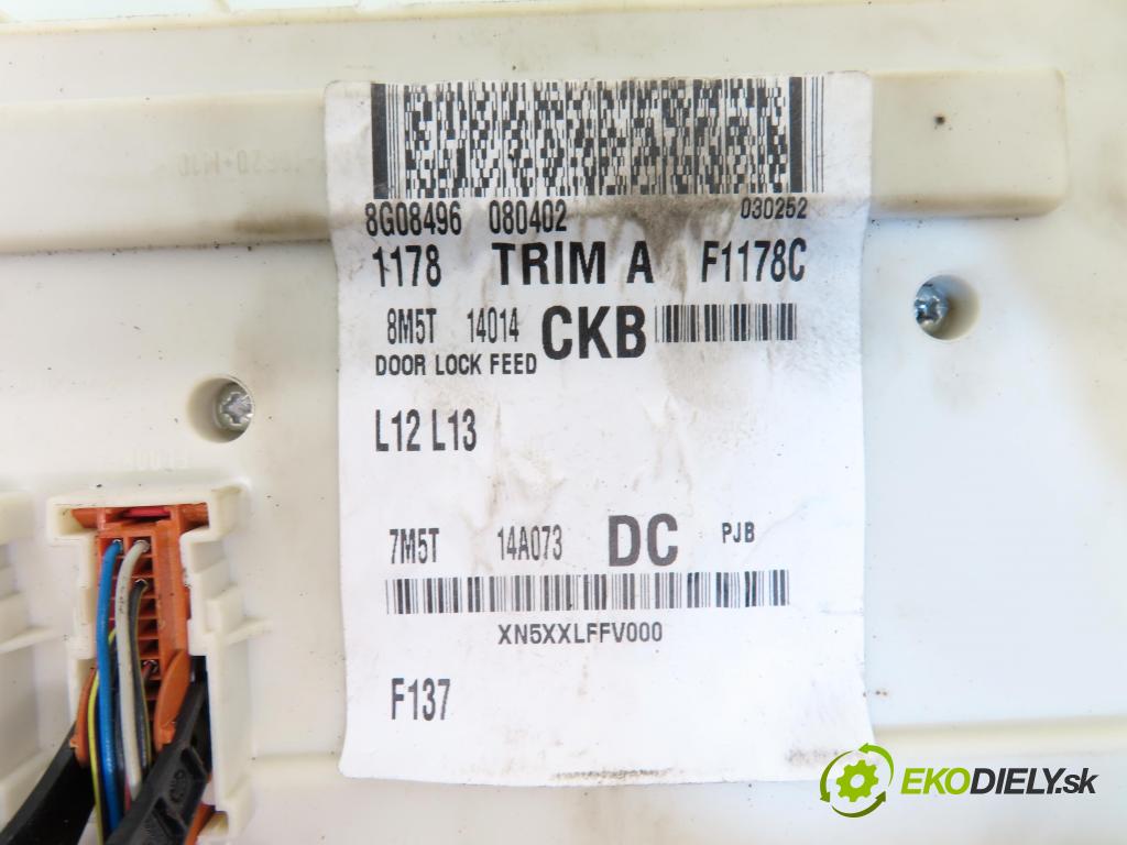 FORD FOCUS II (DA_, HCP) HB 2008 85,00 1.8 TDCi - KKDA 1753,00 MODUL BSI 7M5T14A073DC ; 8M5T14014CKB ; 519243125