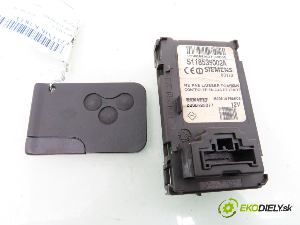RENAULT SCENIC II (JM0/1_) MINIVAN 2003 88,00 1.9 DCI - F9Q 812 1870,00 čítač KARTY: S118539002A ; 8200125077