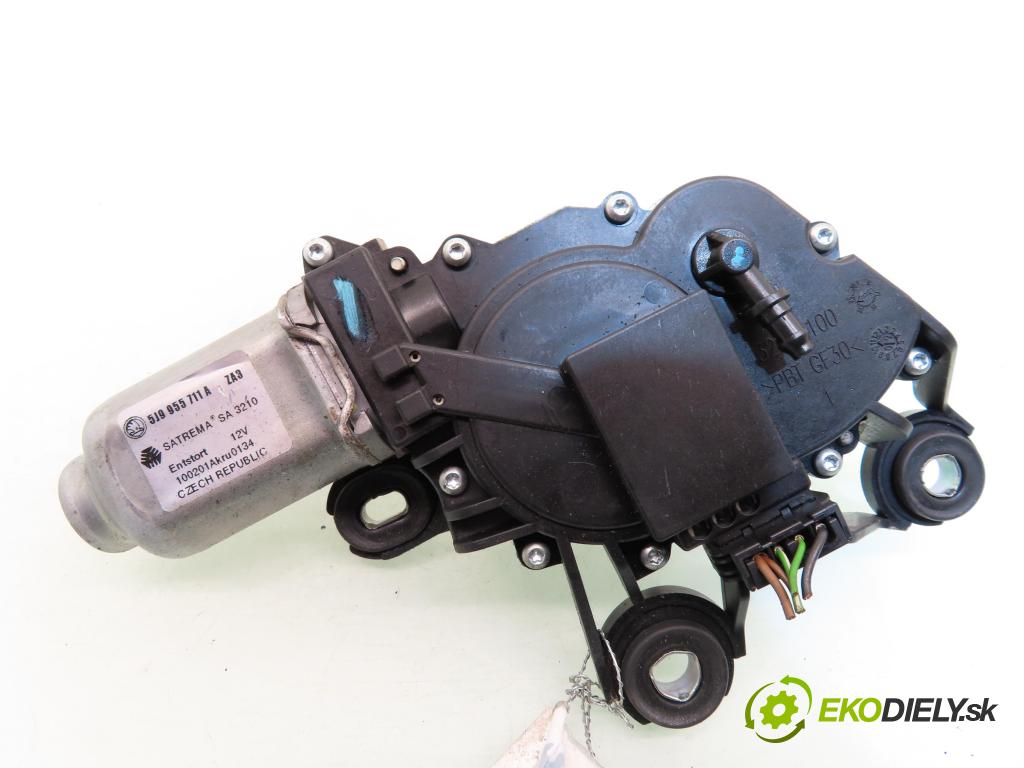 SKODA FABIA II Combi (545) KOMBI 2010 59,00 1.4 TDI - BNV 1422,00 Motorček stierače zadné 5J9955711A