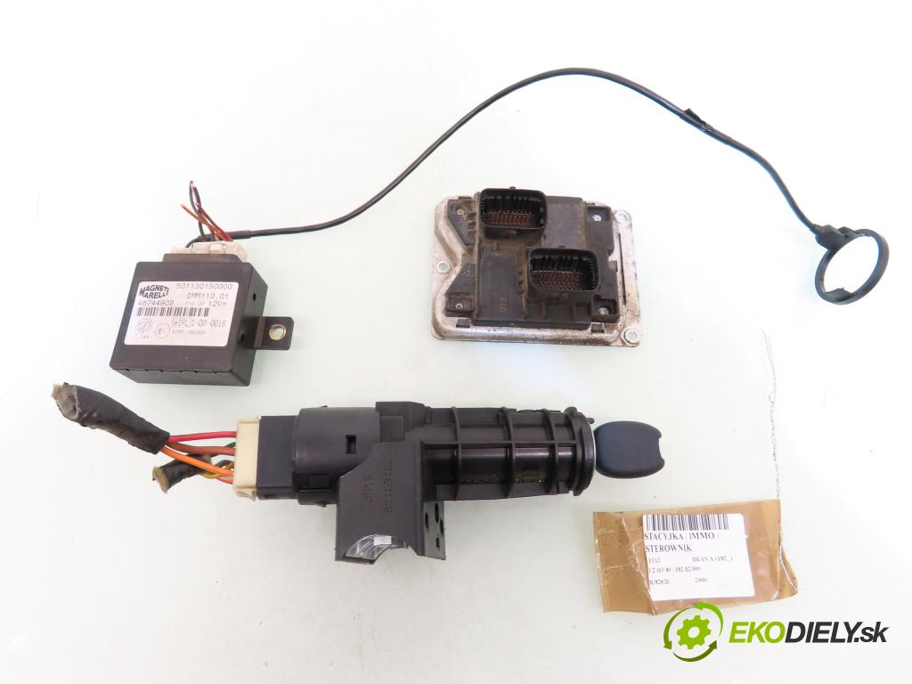 FIAT BRAVA (182_) HB 2000 60,00 1.2 16V 80 - 182 B2.000 1242,00 spinačka / imobilizéra IMMO / Riadiaca jednotka 0261206276 ; 00468004220