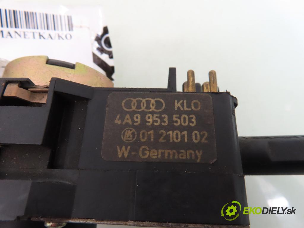 AUDI 80 (8C, B4) SEDAN 1991 85,00 2.0 E - ABK 1984,00 páčka/prepínač 4A9953503