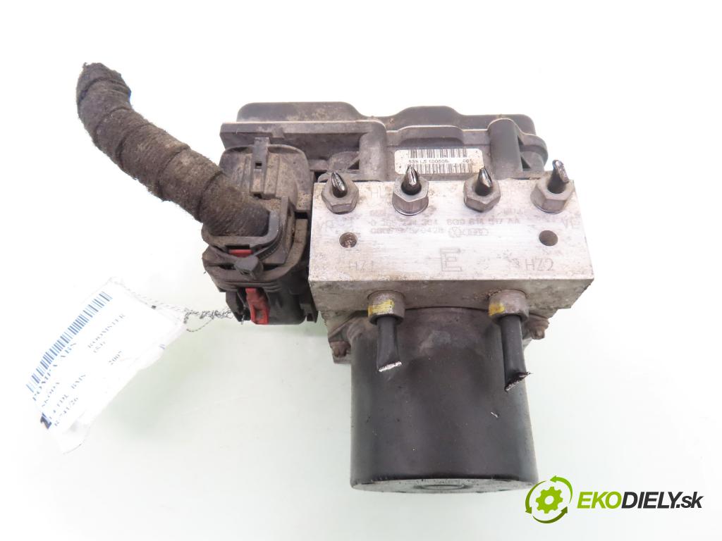 SKODA ROOMSTER (5J) KOMBIVAN 2007 59,00 1.4 TDI - BMS 1422,00 Pumpa ABS 0265950491 ; 0265234364 ; 6Q0614517AA (Pumpa ABS)