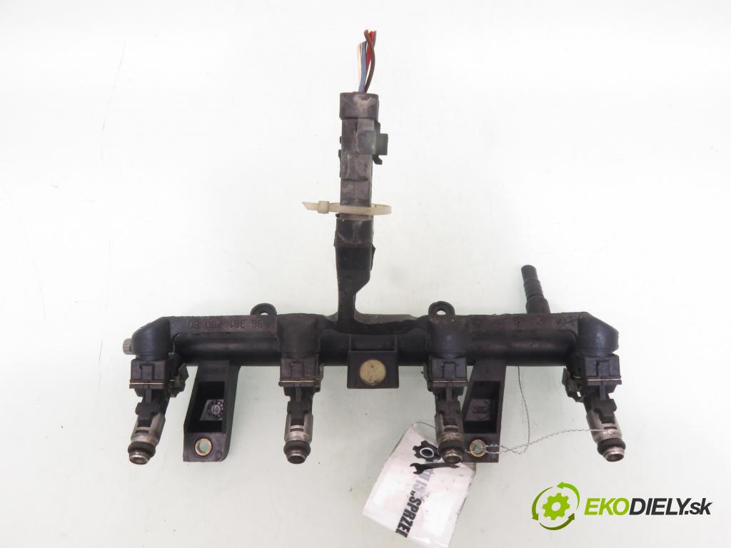 PEUGEOT 206 liftback (2A/C) HB 2001 440,00 1.1 i - HFX (TU1JP) 1124,00 lišta vstřikovací 9638128080 ; 9628982980D (Vstřikovací lišta)
