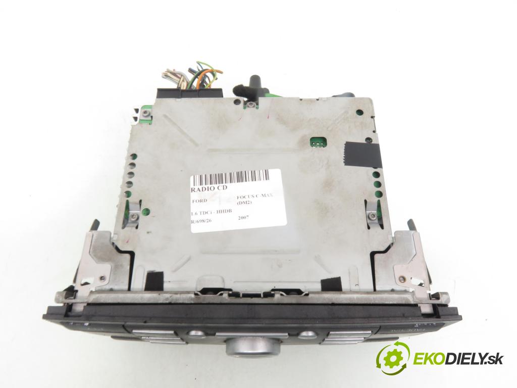 FORD FOCUS C-MAX (DM2) MINIVAN 2007 66,00 1.6 TDCi - HHDB 1560,00 RADIO CD 3M5T18C815SA