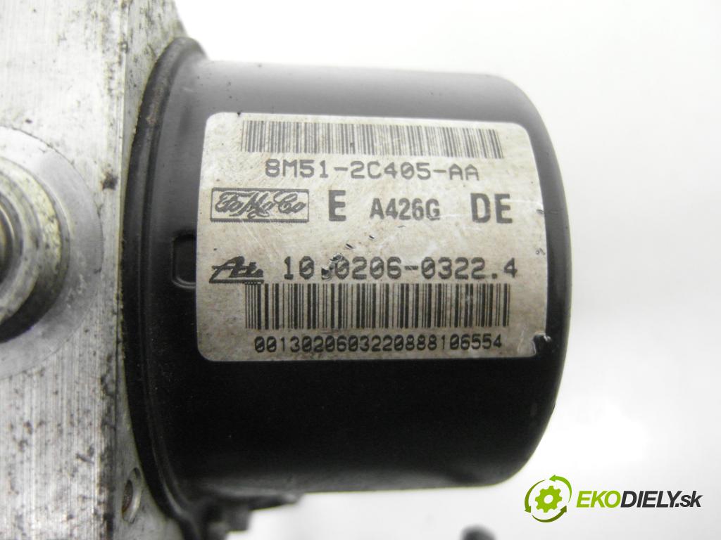 FORD FOCUS II (DA_, HCP) HB 2008 85,00 1.8 TDCi - KKDA 1753,00 Pumpa ABS 10096001273 ; 28560004033 ; 8M512C405AA (Pumpa ABS)