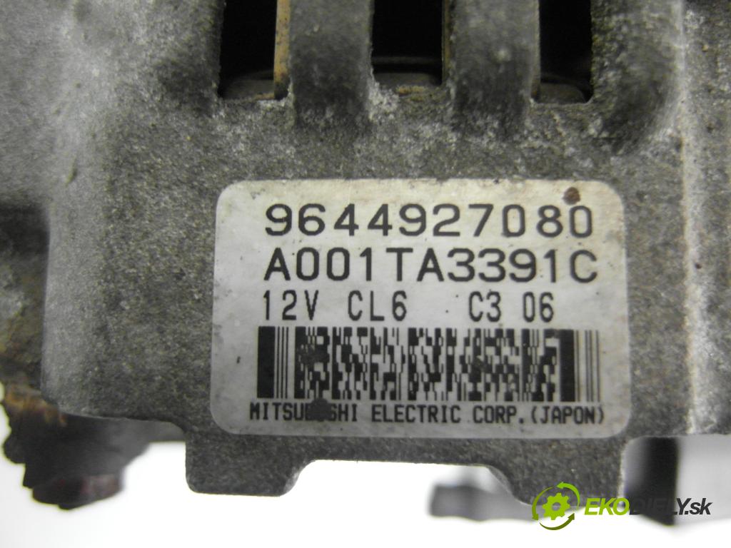 PEUGEOT 206 liftback (2A/C) HB 2003 440,00 1.1 i - HFX (TU1JP) 1124,00 Alternátor 9644927080 ; A001TA3391C (Alternátor)