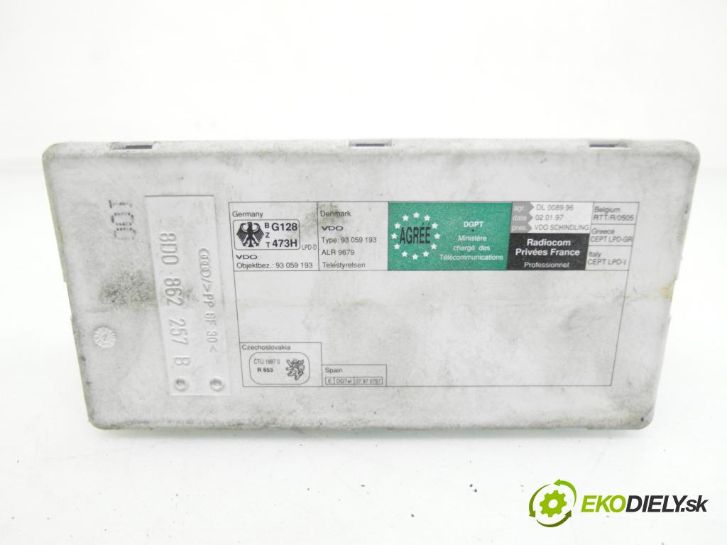 AUDI A4 (8D2, B5) SEDAN 1999 110,00 1.8 T - AEB 1781,00 pumpa zámku centrálneho 8D0862257B