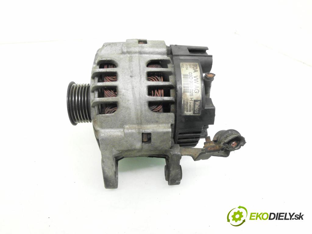 SKODA FABIA I SEDAN (6Y3) SEDAN 2004 47,00 1.2 - AZQ 1198,00 Alternátor 03D903025H ; SG8B026 ; 2542747B (Alternátor)