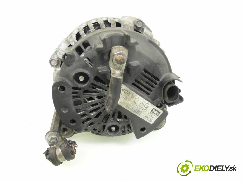 VW GOLF PLUS (5M1, 521) HB 2006 77,00 1.9 TDI - BKC 1896,00 Alternátor 06F903023C ; TG14C011 ; 2542695E (Alternátor)