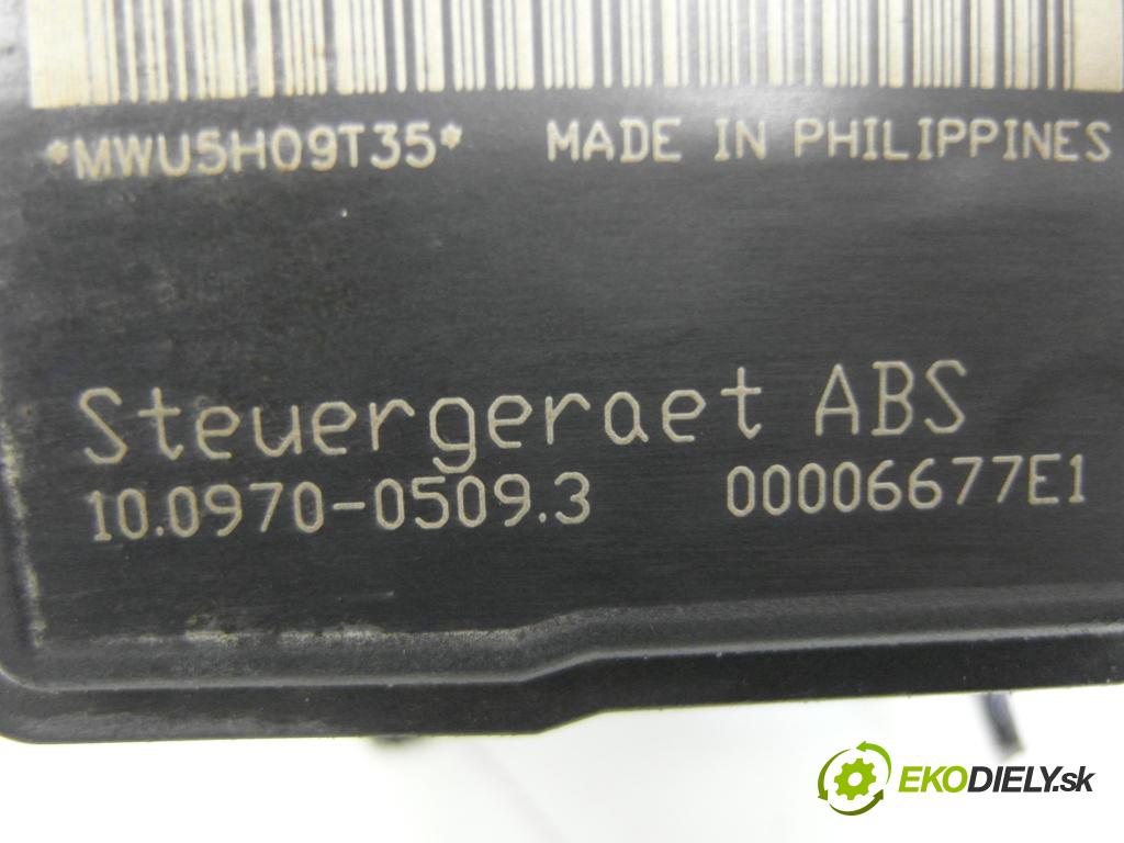 OPEL ASTRA H (A04) HB 2005 66,00 1.3 CDTI - Z 13 DTH 1248,00 Pumpa ABS 10097005093 ; 00006677E1 ; 13157576BE (Pumpa ABS)