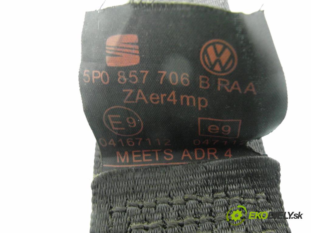SEAT ALTEA (5P1) MINIVAN 2005 77,00 1.9 TDI - BXE 1896,00 Držiak bezpečnostný PP 5P0857706B ; 542611100