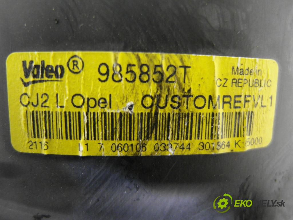 OPEL VECTRA C Kombi (Z02) KOMBI 2006 110,00 1.9 CDTI - Z 19 DTH 1910,00 Ventilátor vetráku 985852T ; 73421312U