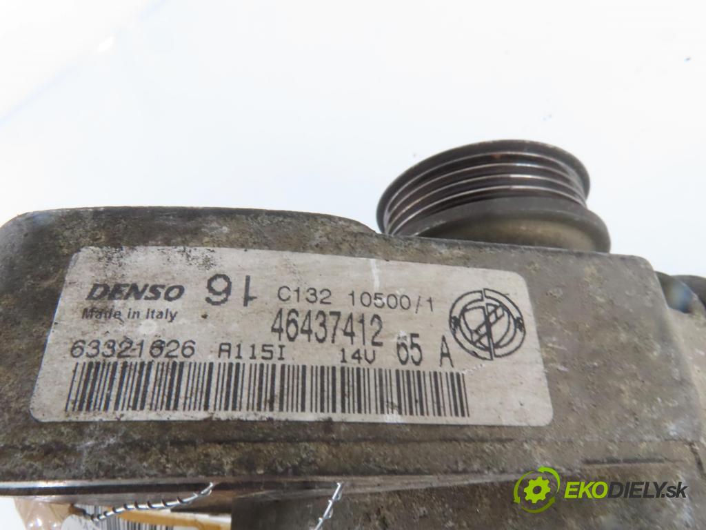 FIAT BRAVA (182_) HB 2000 60,00 1.2 16V 80 - 182 B2.000 1242,00 Alternátor 46437412 ; 63321626 (Alternátor)