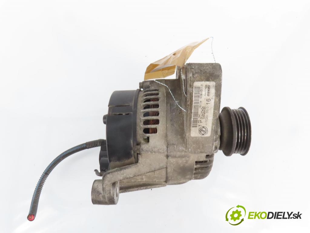 FIAT BRAVA (182_) HB 2000 60,00 1.2 16V 80 - 182 B2.000 1242,00 Alternátor 46437412 ; 63321626 (Alternátor)