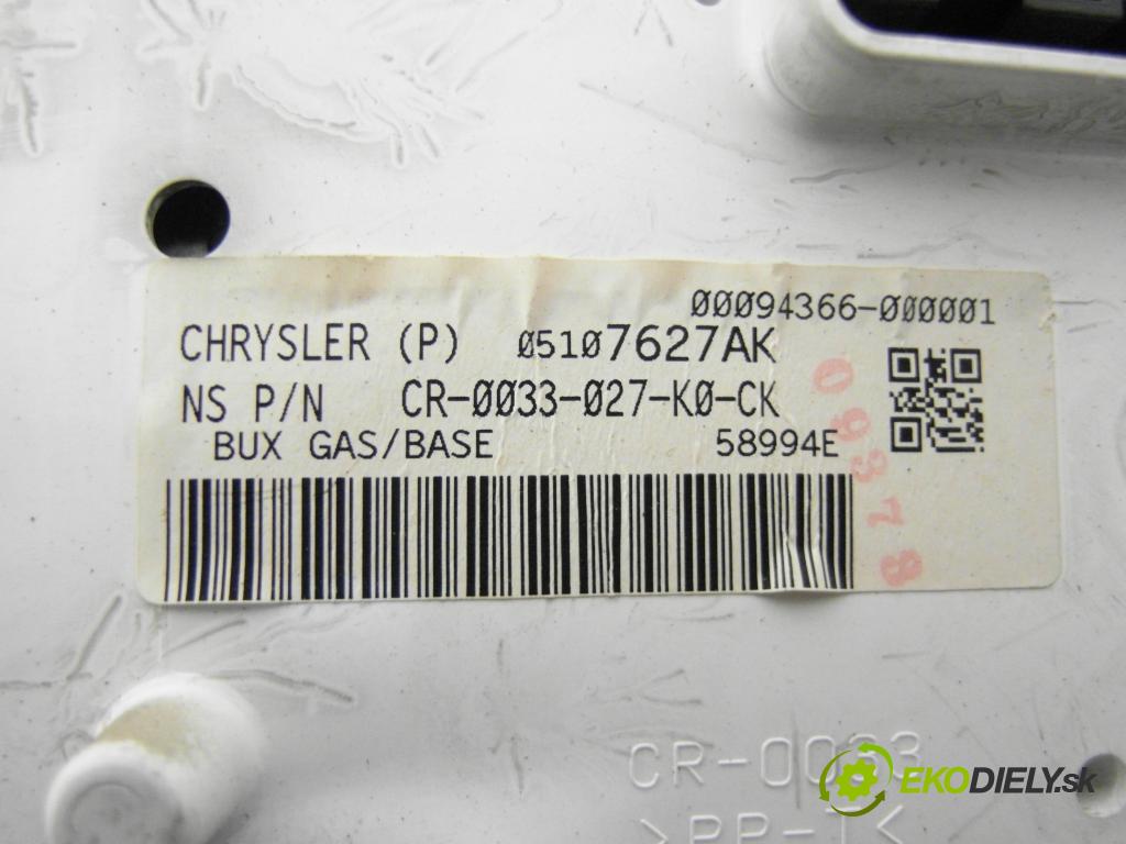 CHRYSLER PT CRUISER (PT_) HB 2007 85,00 1.6 - EJD 1598,00 prístrojovka elektrický 05107627AK ; CR0033027K0CK