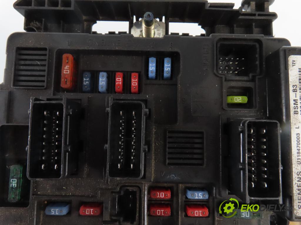 CITROEN XSARA PICASSO (N68) MINIVAN 2006 80,00 1.6 16V - NFU (TU5JP4) 1587,00 MODUL BSM U118470003L ; 9650618480
