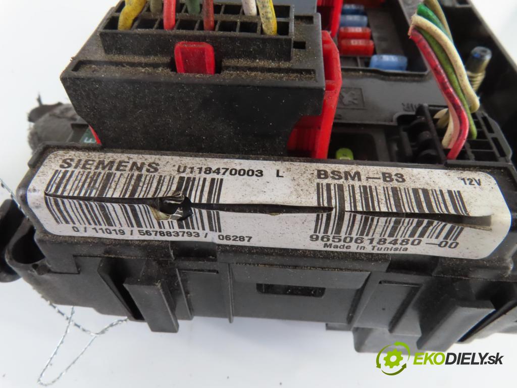 CITROEN XSARA PICASSO (N68) MINIVAN 2006 80,00 1.6 16V - NFU (TU5JP4) 1587,00 MODUL BSM U118470003L ; 9650618480