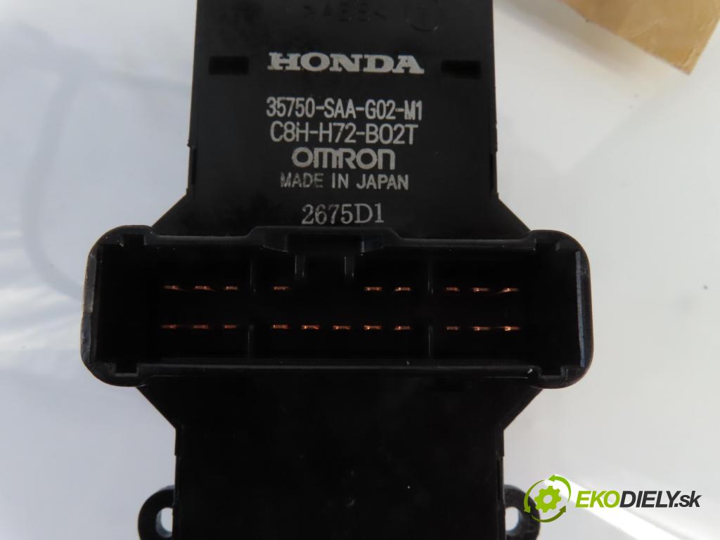HONDA JAZZ II (GD_, GE3, GE2) HB 2007 57,00 1.2 i-DSI (GD5, GE2) - L12A1 1243,00 Panel ovládania okien 35750SAAG02M1 ; C8HH72B02T