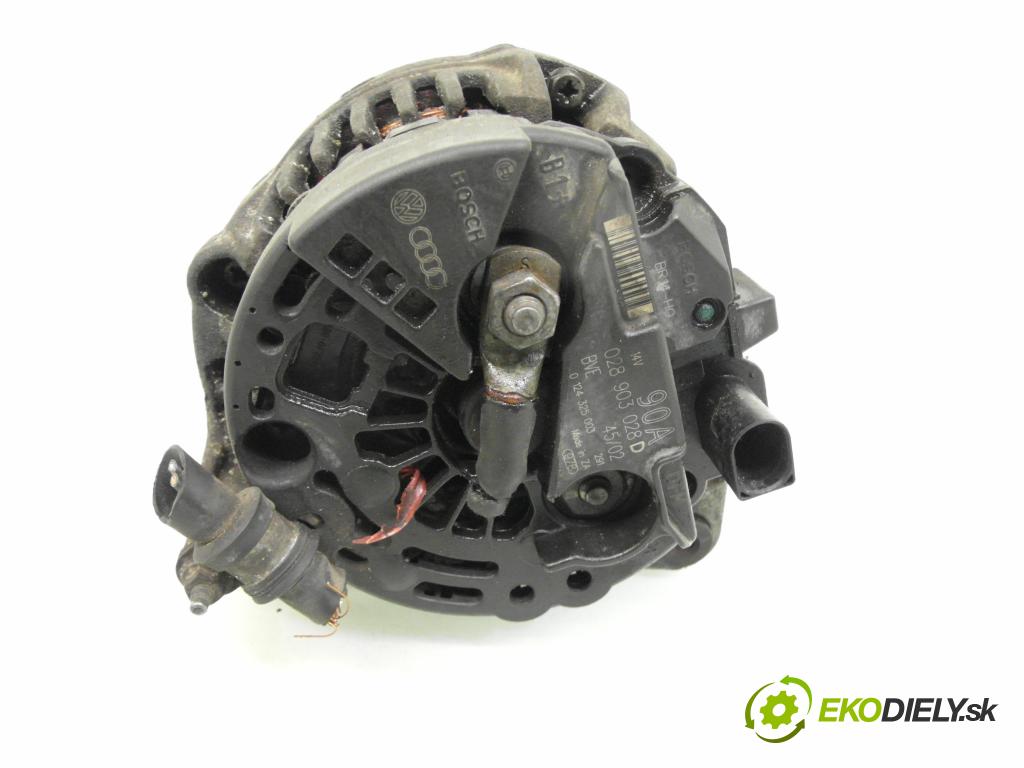 VW GOLF IV (1J1) HB 2003 55,00 1.4 16V - AHW 1390,00 Alternátor 028903028D ; 0124325003 (Alternátor)