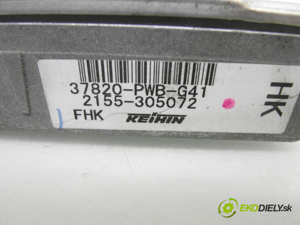 HONDA JAZZ II (GD_, GE3, GE2) HB 2002 57,00 1.2 i-DSI (GD5, GE2) - L12A1 1243,00 řídící jednotka motora 37820PWBG41
