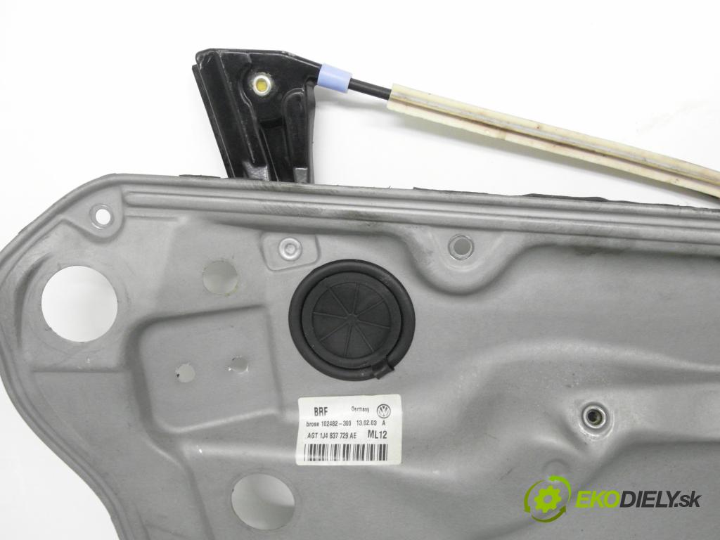 VW GOLF IV (1J1) HB 2003 55,00 1.4 16V - AHW 1390,00 mechanismus oken 1J4837755E ; 1J4837729AE ; 1C1959801A