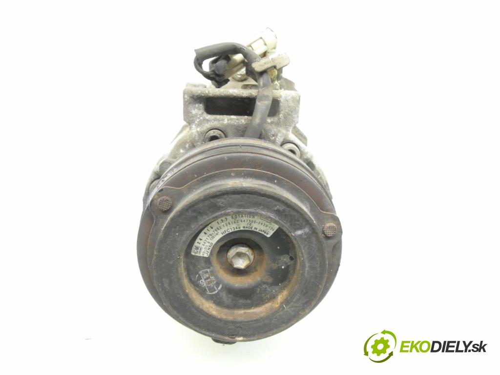 OPEL ZAFIRA A Nadwozie Wielkopojemne (MPV) (T98)  MINIVAN 2000 74,00 1.6 16V - X 16 XEL 1598,00 KOMPRESOR: klimatizace 4472208312 ; 7SB16C (Kompresor klimatizace)