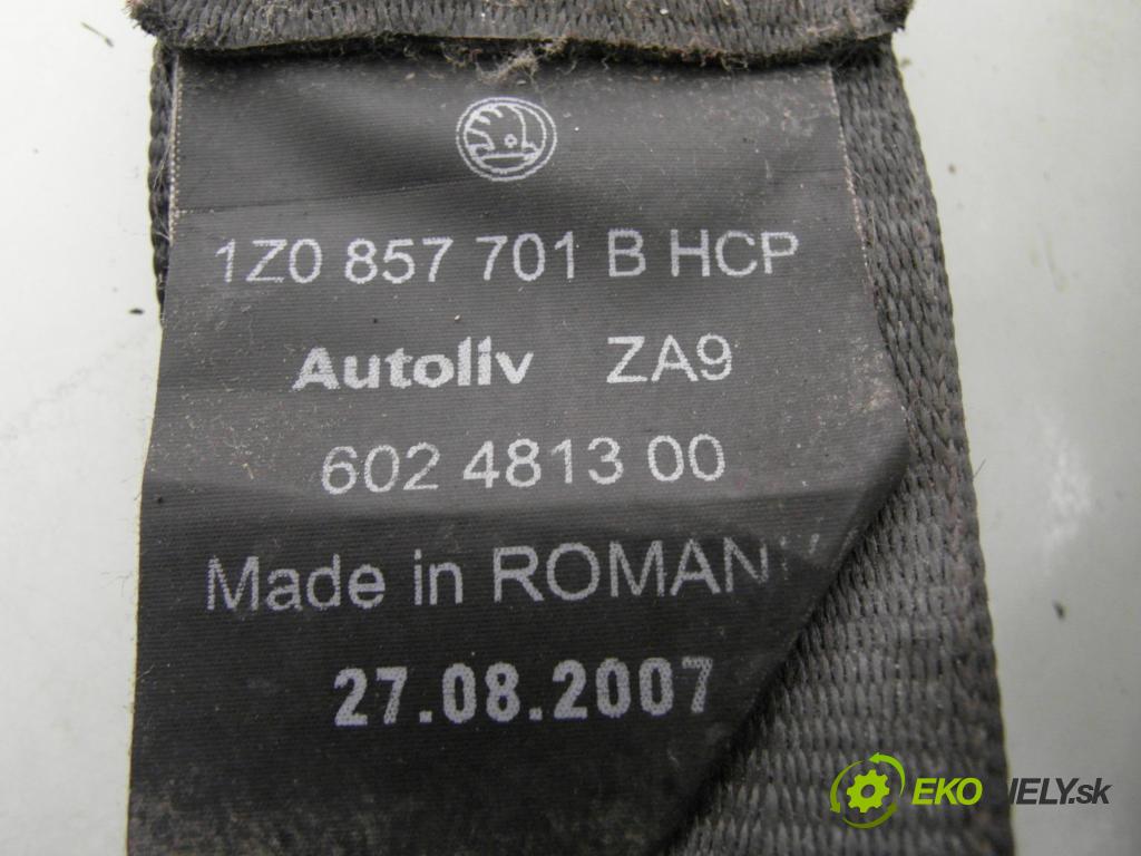 SKODA OCTAVIA II Combi (1Z5) KOMBI 2007 103,00 2.0 TDI 16V - BKD 1968,00 držák BEZPEČNOST LP 1Z0857701B ; 602481300